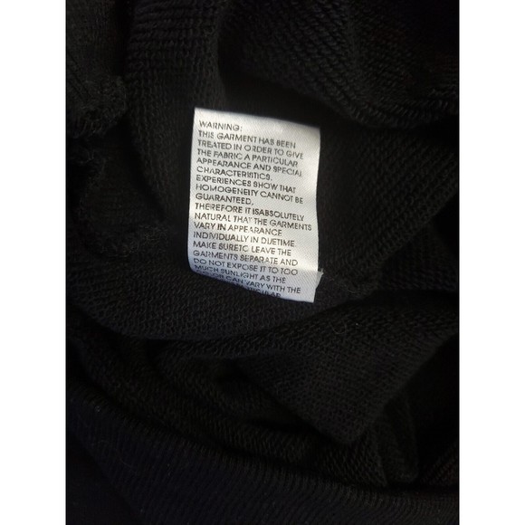 Womens Black Tiger Print Sweatshirt Top size Small - Picture 5 of 11